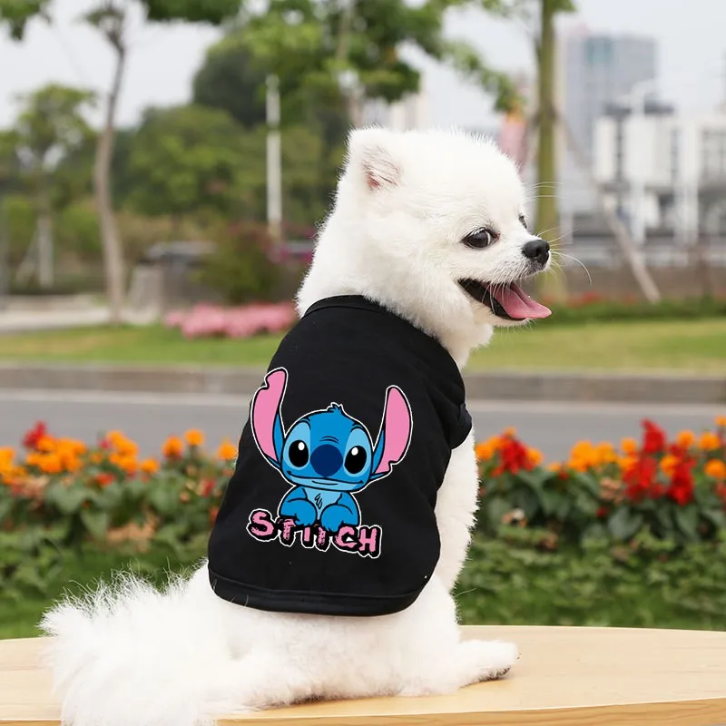 Disney Pet Dogs Clothes Summer Cute Dogs Vest Thin Mickey For Puppy Small Dogs Clothing French Bulldog Yorkshire Costume Perro