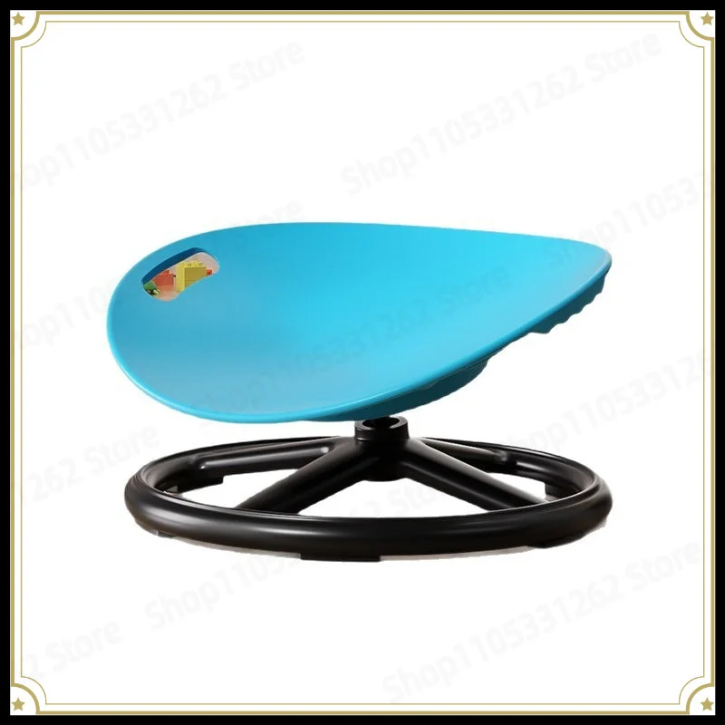 Round Rotating Seat Sensory Disc Training Equipment Vestibular Balance Seat Yoga Swivel Chair Sensory Rotating Chair