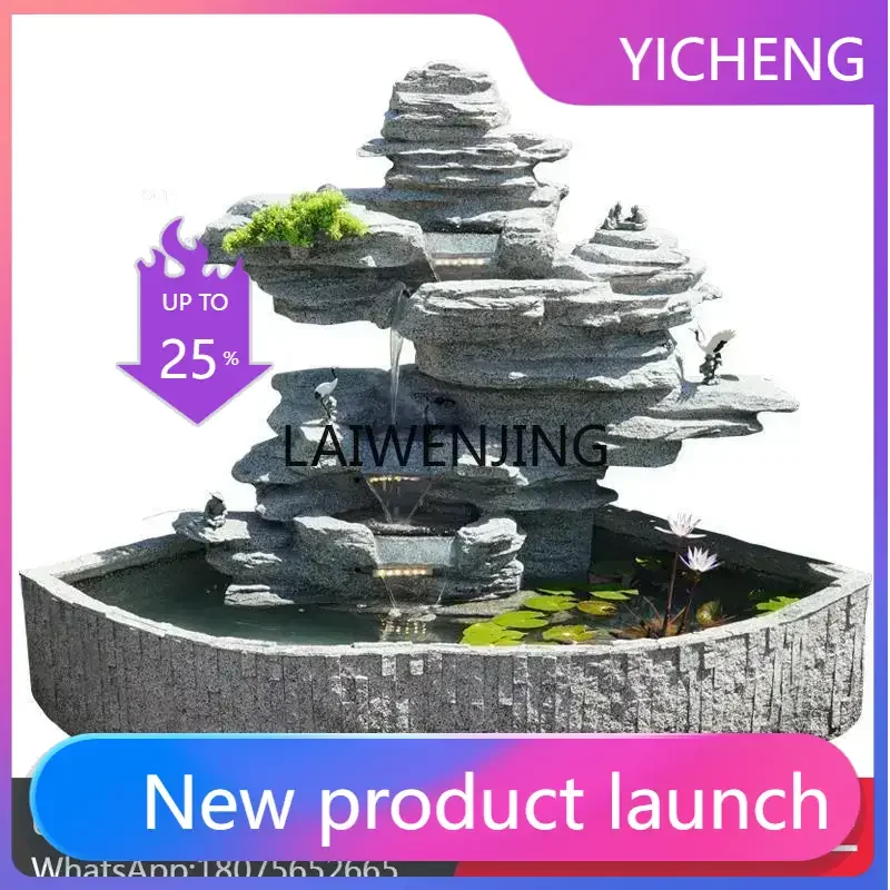 

LYY Flowing Water Fountain Company Floor Decoration Ornament