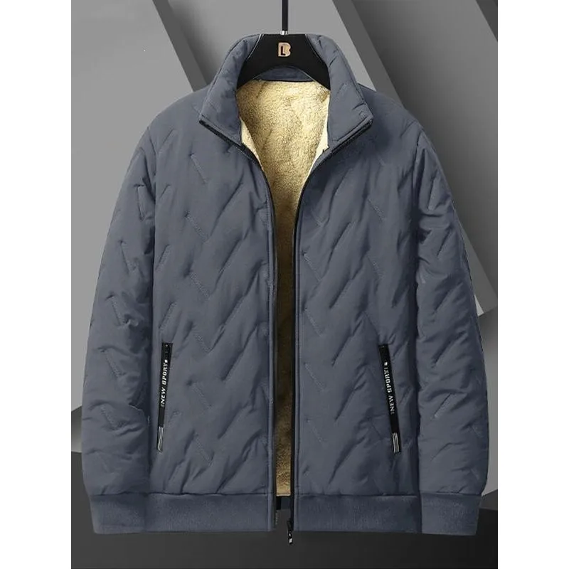 

Men's Winter Jacket Windproof Cross-Border Cotton Coat Wear Resistant Long Style Couple Outdoor Medium Antique Style