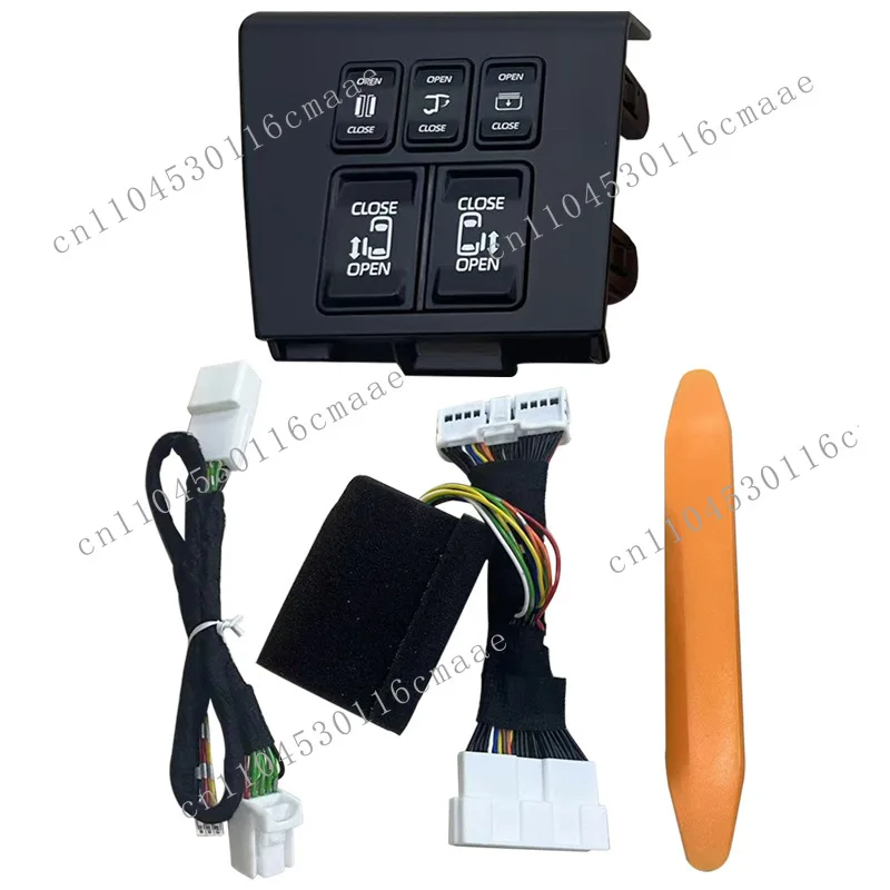 Suitable for 24 Elfa 40 series low with middle door switch Weir car glass ALPHARD interior modification