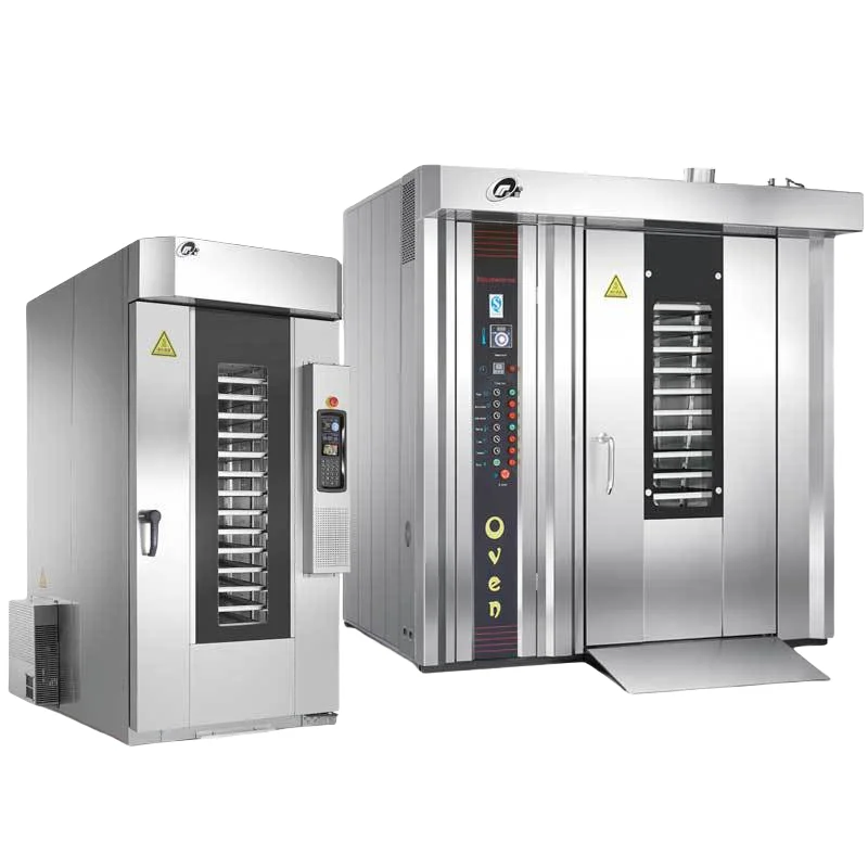 Automatic Commercial Large Rotary Rack Oven 16/32/64 Trays Electric/GAS/Diesel 220V New for Bread and Nuts Baking