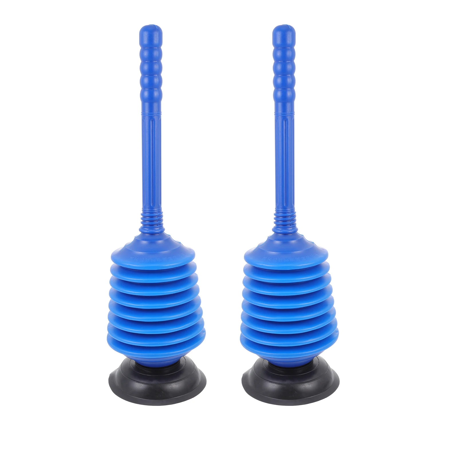 

2Pcs Sewer Pipe Cleaner Toilet Plunger Drain Unclogged Tub Sink Cleaning Supplies Bathroom Facilities PP Material