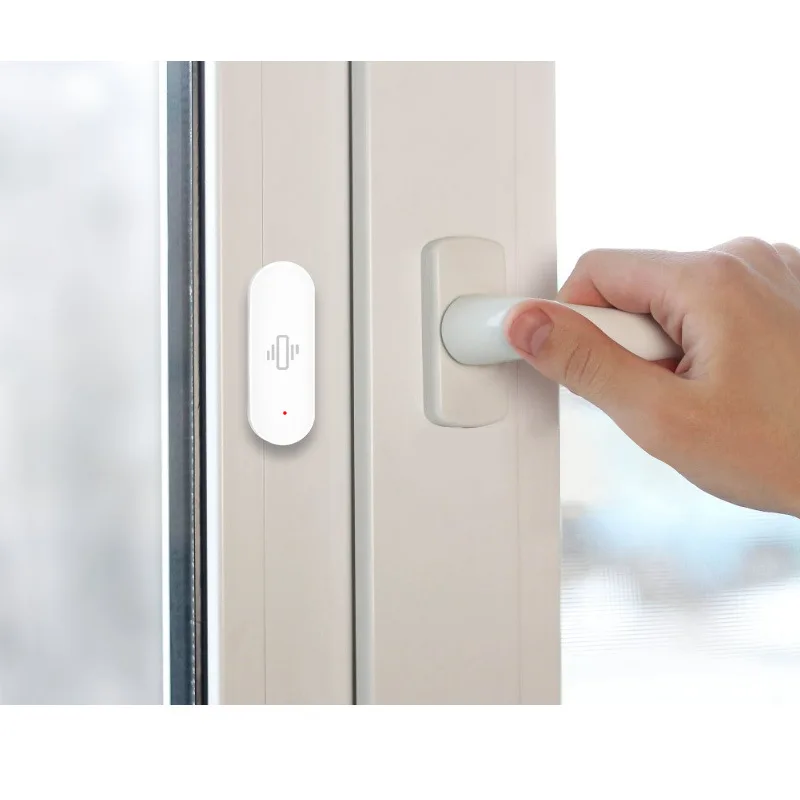 

Graffiti wifi vibration sensor intelligent real-time detector APP remote motion vibration alarm door magnet
