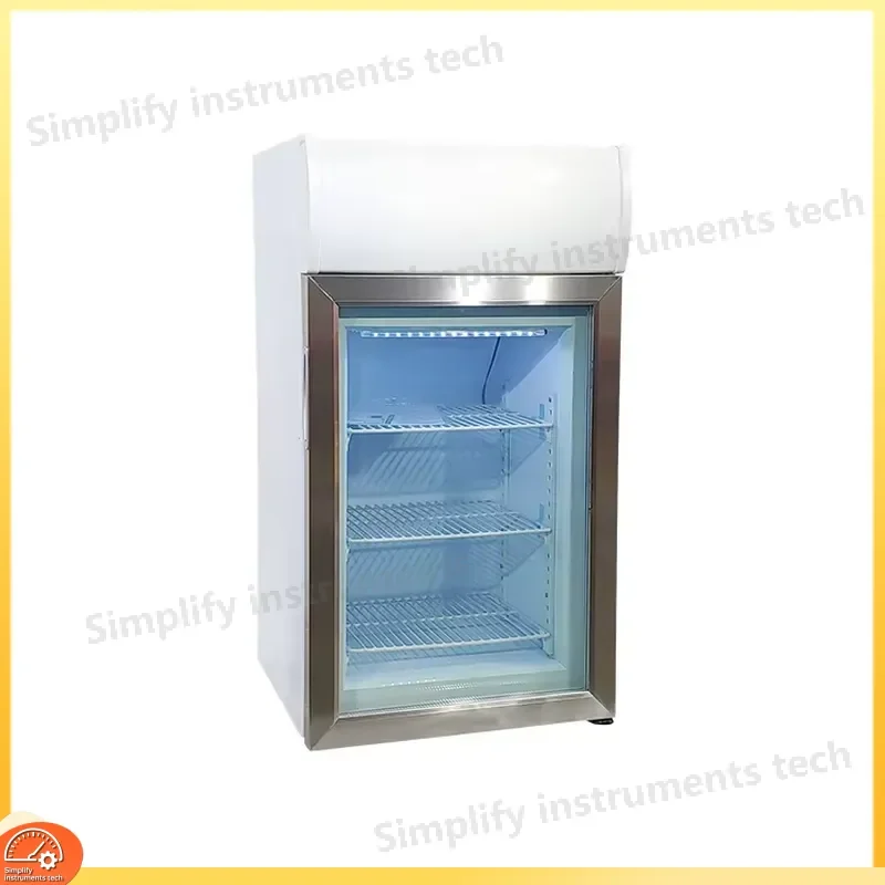 50L Bartending Station Adjustable Height Bar Cooler for Artists Studio Multifunctional Mini Refrigerator Beverage Chiller