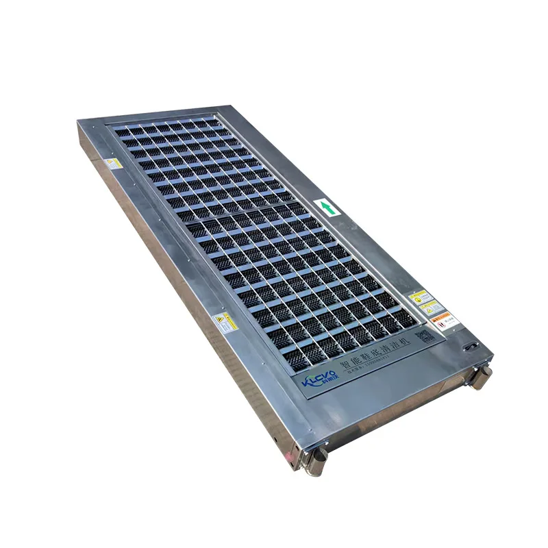 Electric New Large Numbers Handling Floor Clean Maintenance Efficient Shoe Sole Cleaning Machine for Shopping Mall Entrance
