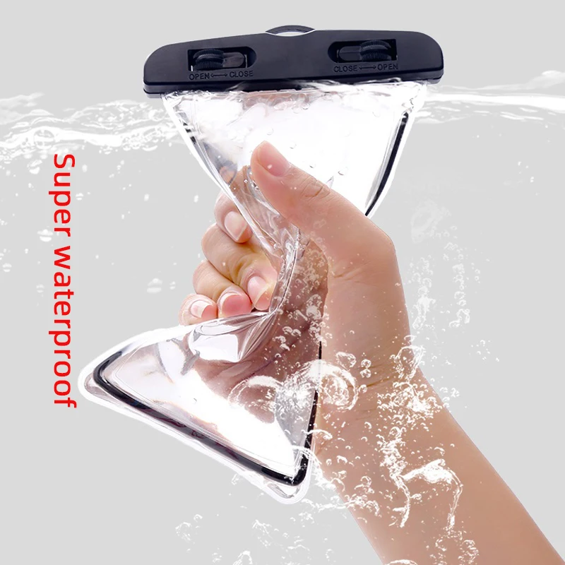 Imagem -03 - Talichen-outdoor Mobile Phone Bolsa Impermeável Tampa Universal Mergulho Touch Screen Rafting Hot Spring Water Park Atacado