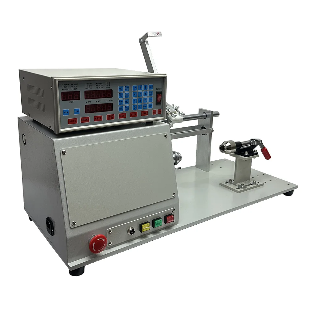 0.04-1.2mm CNC Automatic Cable Coil Winder Dispenser Wire Coil Winding Dispensing Machine with Brushless 400W Motor 110V 220V