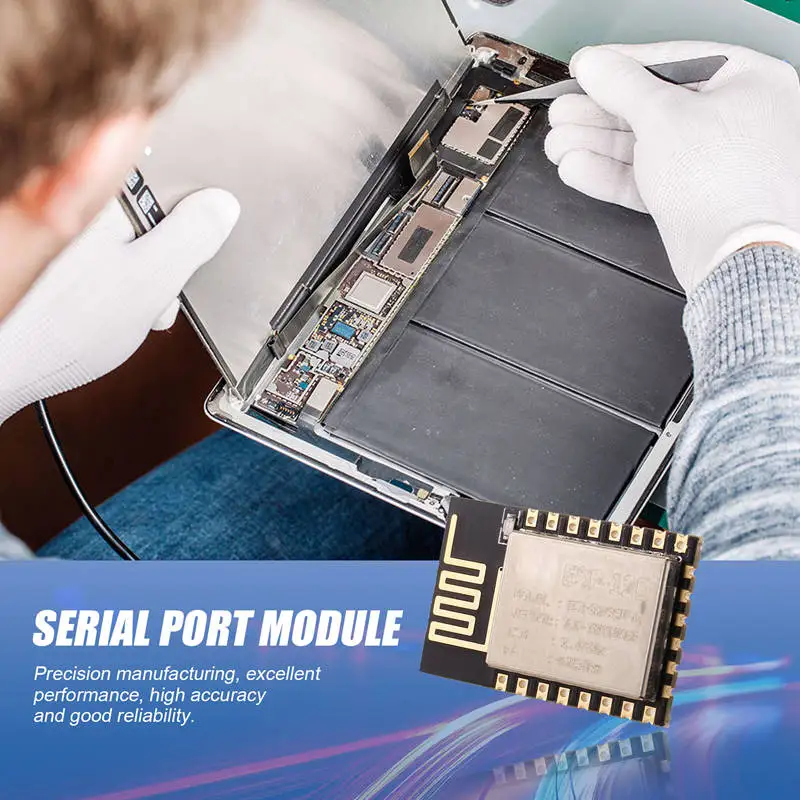 Serial Module ESP-12E ESP8266 Serial Port Complete 802.11B/G/N Wi-Fi SOC Portable Module