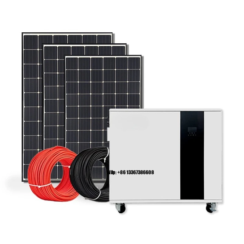 All-in-One Solar Generator Power Station 5kw 10kw Home Solar System Hybrid Free Solar Battery Storage