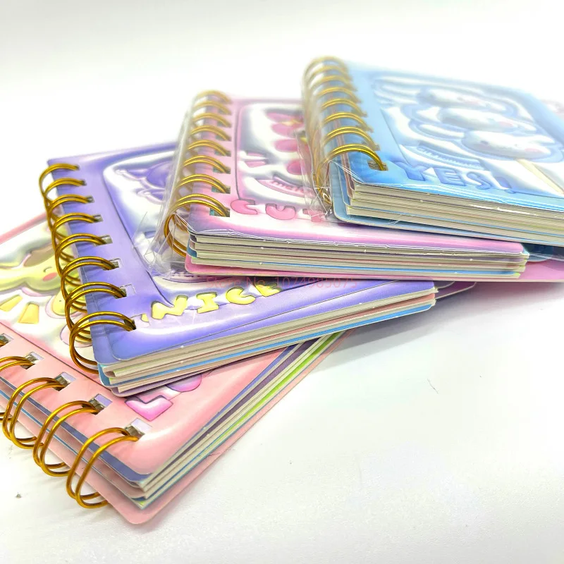 20 Pcs Labubu Coil Notebook Cartoon Portable Coil Book pianificatori giornalieri Notepad Office Student Stationery Wholesale