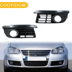 Car Fog Lights Cover For VW Jetta V MK5 Sedan 2006 2007 2008 2009 2010 Frame Vent Car Grille Fog light Headlights Lamp Covers
