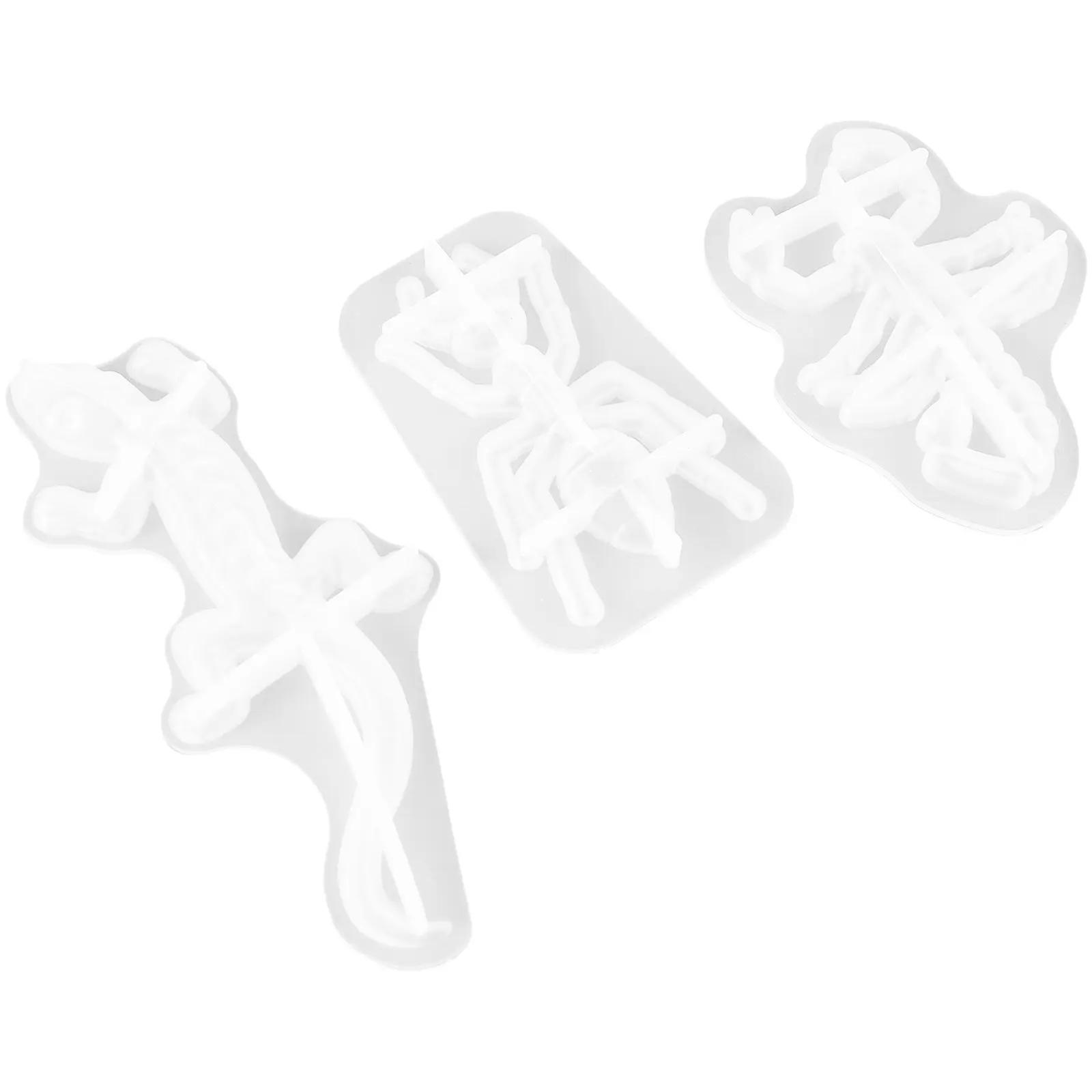 Food Grade Silicone Animal Mold Set – 3pcs Non-Stick Flexible for Chocolate, Fondant, Candy & Cake Decorating