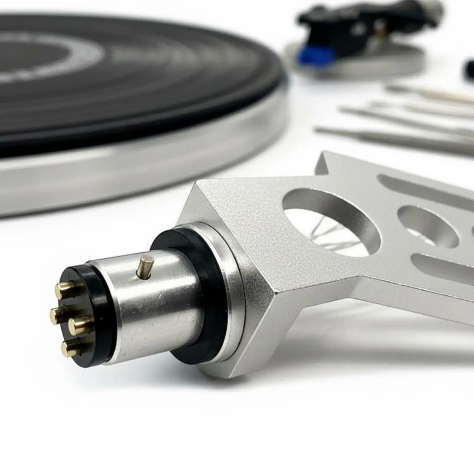 Turntable Headshell Mount CNC Machined Turntable Headshell Lightweight Holder