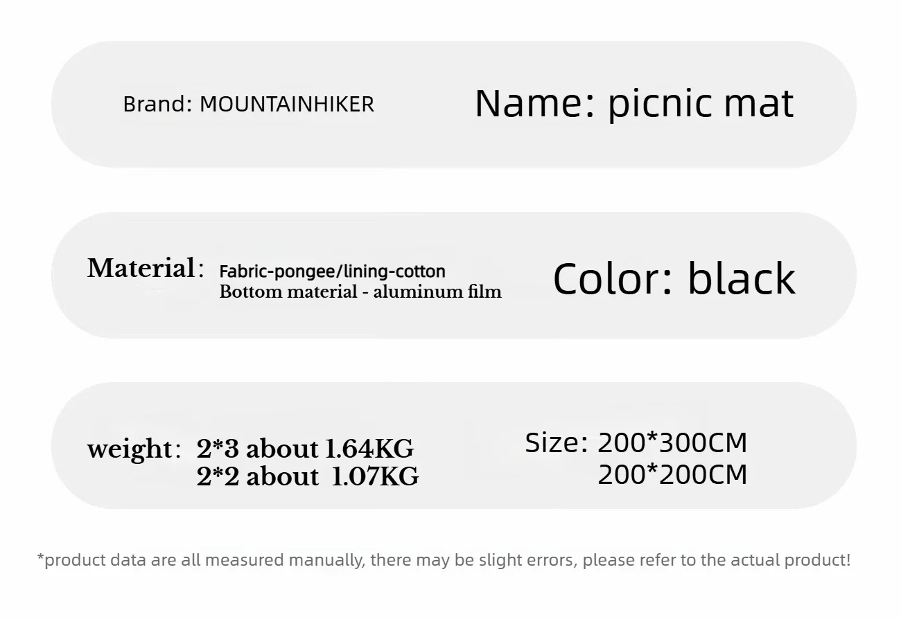 Wasserdichte Faltbare Picknickdecke für Vier Jahreszeiten Ausflüge Picknicks Strand Camping - Feuchtigkeitsbeständige Bodenmatte Picknicktuch – Detail 11