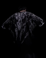 Dark Fantasy Oversized Cotton T Shirt Lonely Shadow Art Print Goth Unisex Top Streetwear Essential Cyber Goth Tee