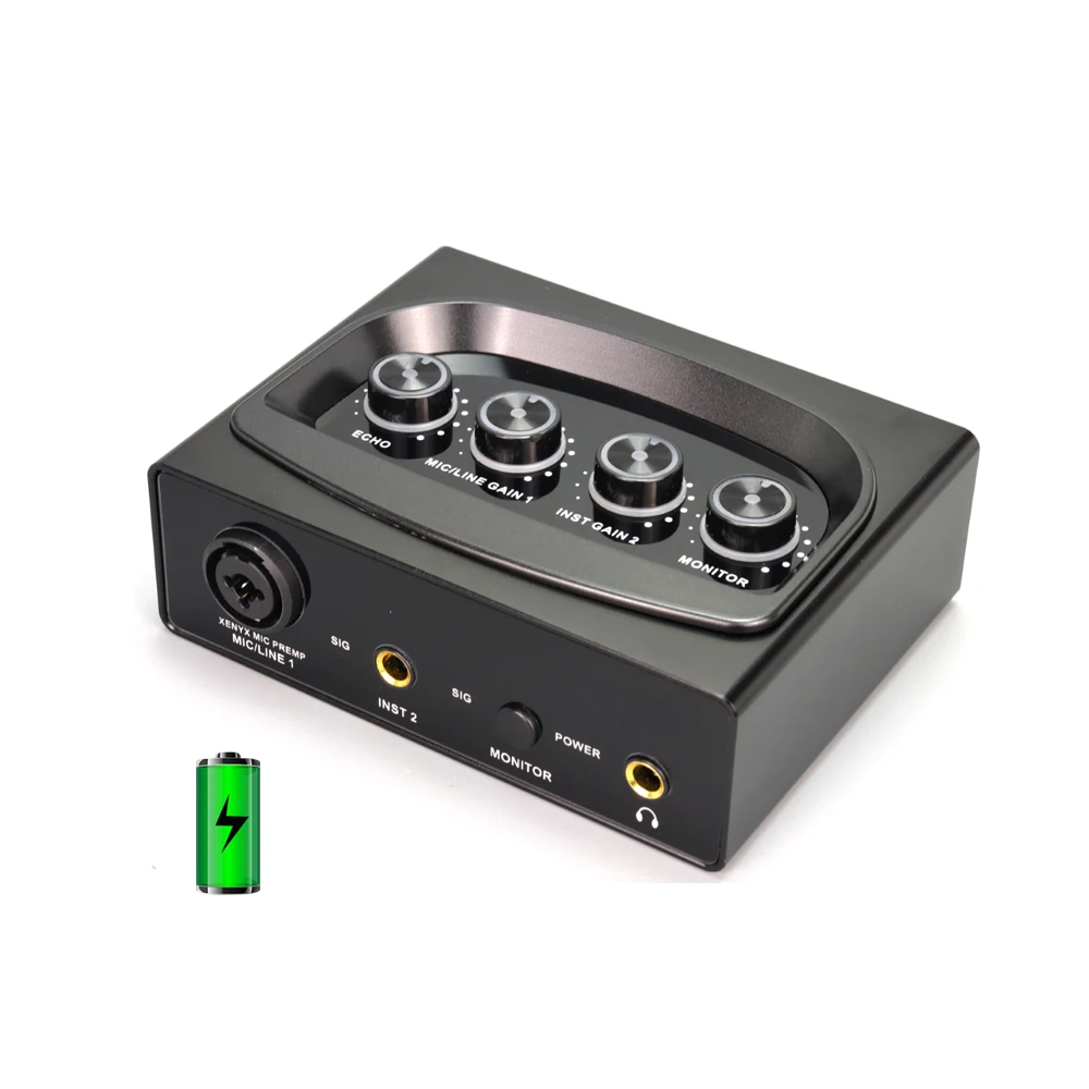 Professional live stream instrument recording digital sound card DSP interface