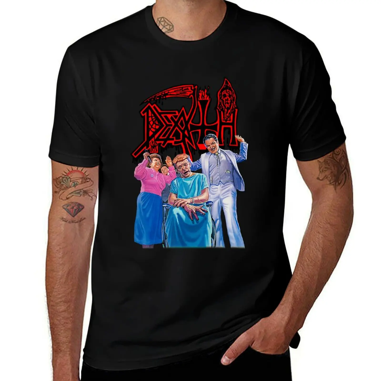 Death - Spiritual Healing Classic Old School US Death Metal T-Shirt Lightweight Hiking T-Shirt