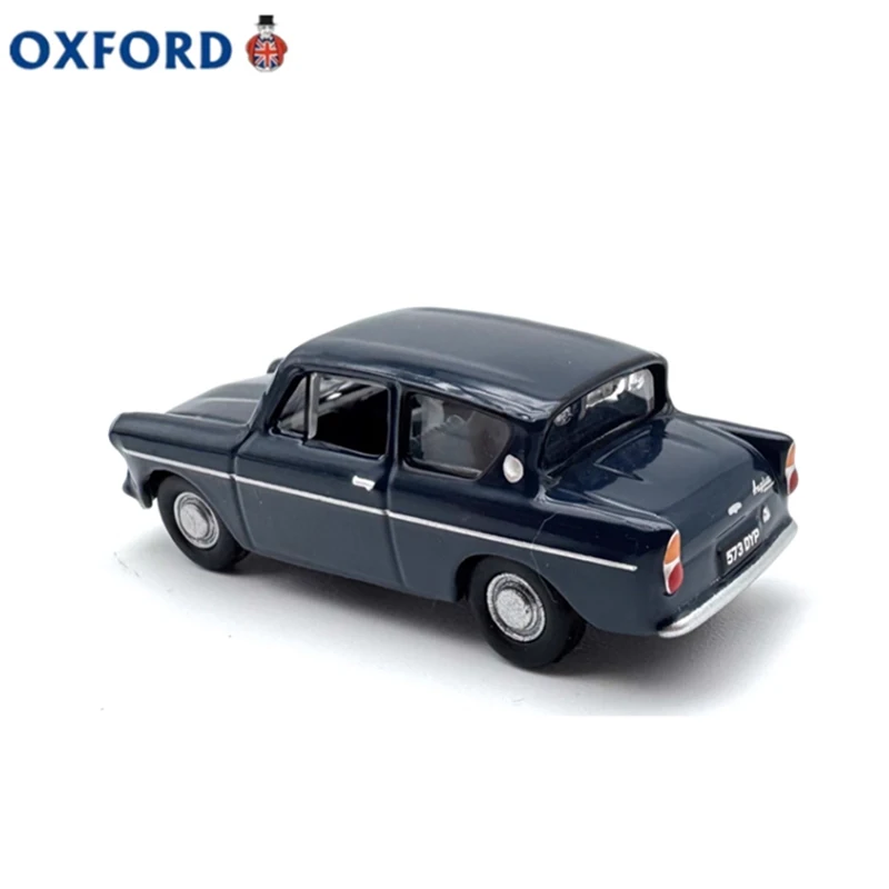 Oxford Diecast 1/76 Scale Ford-anglia Ambassador Alloy Car Model Classic Adult Collection Display Toy Gift