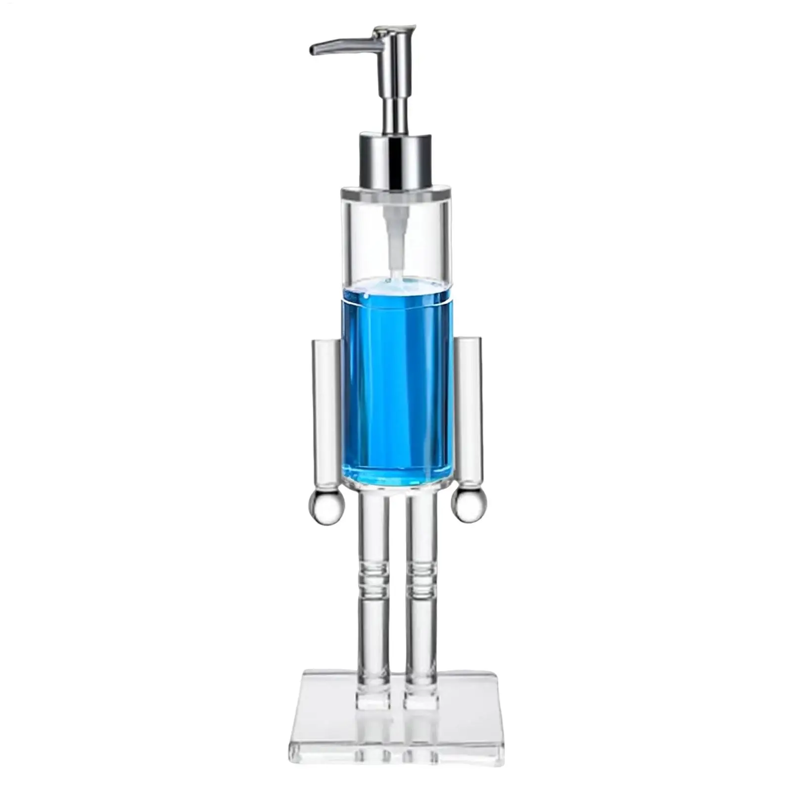 

Дозатор для мыла «Щелкунчик», 150/200 мл, прозрачная бутылка для геля для душа, прозрачный многоразовый тонер-насос, рождественская бутылка для мыла для рук, насос для лосьона