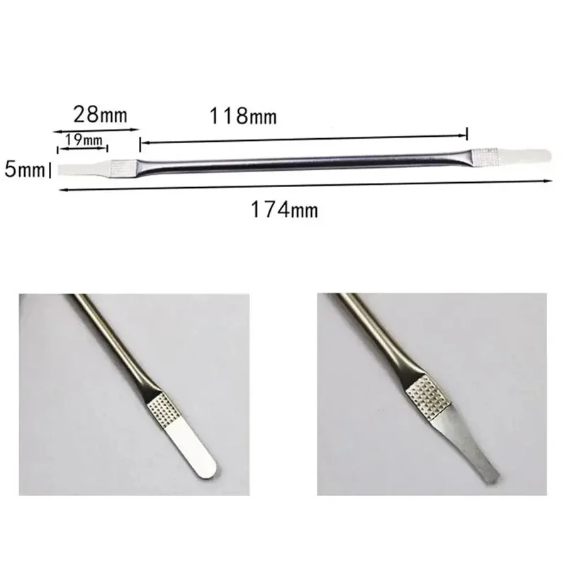 Phone Repair Tool 8pcs CPU IC Glue Remover C Chip Repair Thin Blades Piratical Repair Hand Tool For Mobile Phone Computer