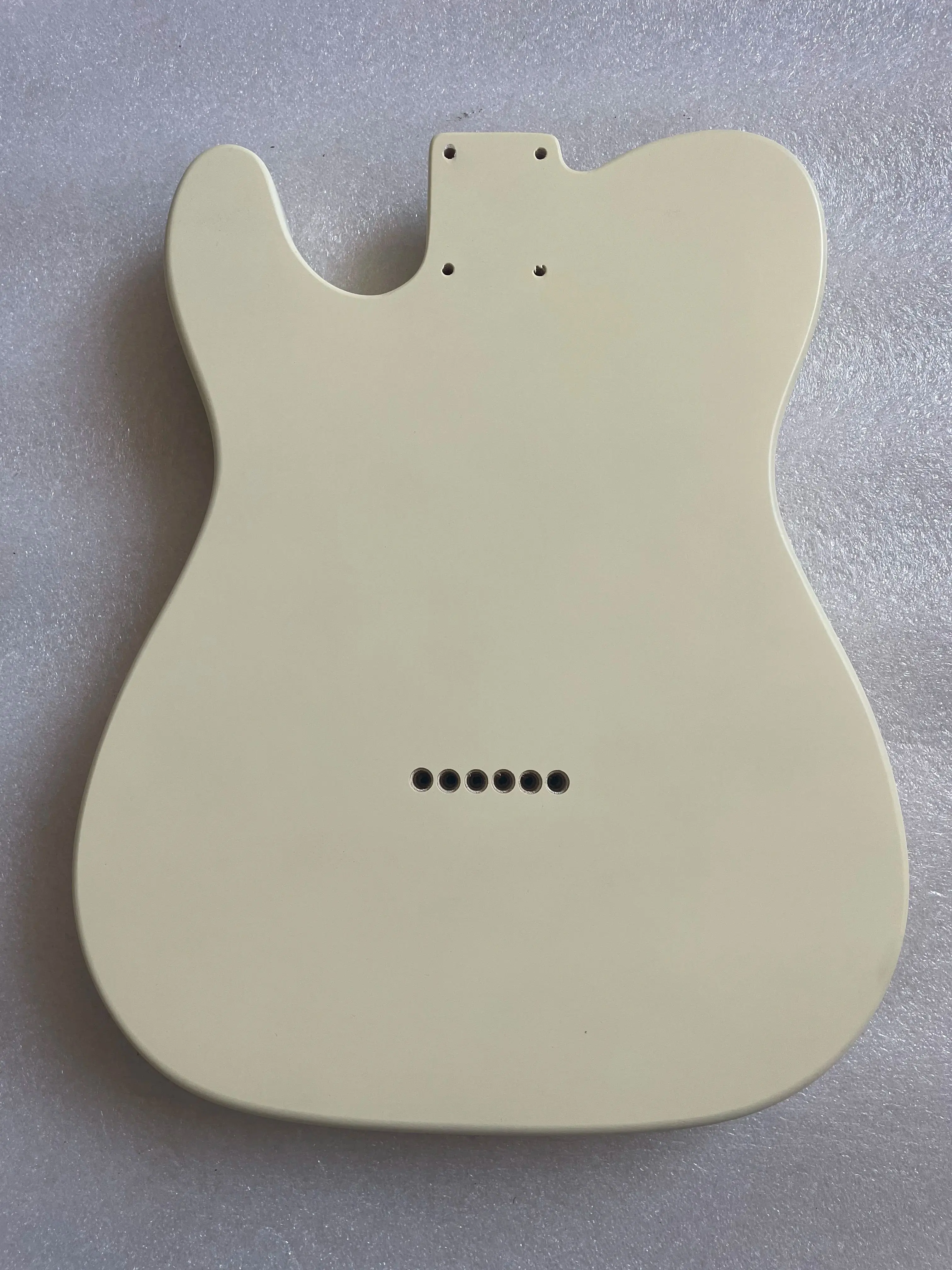 DIY Upgrade T L Guitar Body Alder Wood Aged Wooden Nitro Lacquer Piano Matte, 5.56cm Pocket,Milk White,High Quality, New Arrival