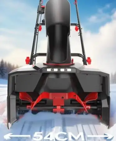 Multifunctional Plug-in Snow Blower, Hand Push Plow Snow Sweeper For Driveway And Road Sn ow Clearing