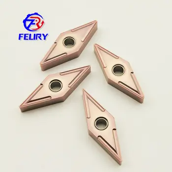 10件式高品質硬質合金刀具VNMG160404和VNMG160408-MS LF6118可用於加工不銹鋼VNMG 6 最佳銷售 vnmg - №4