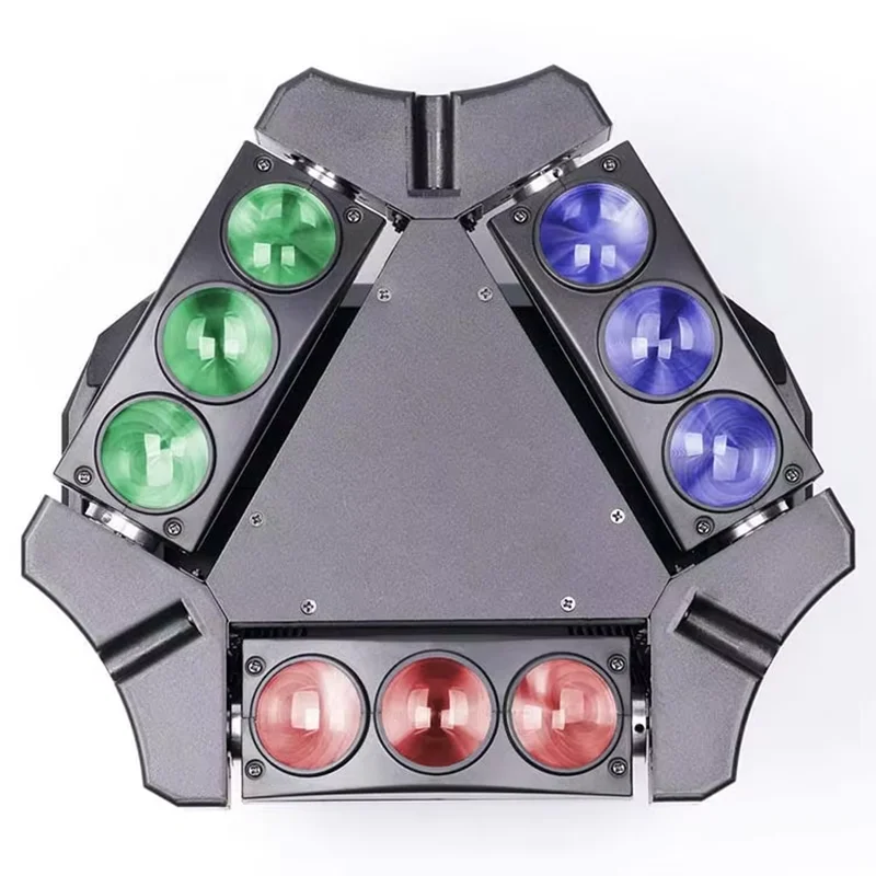 9x10W RGBW 4IN1 moving head LED light Spider Stage effect light DMX512 beam light club disco stage dj party Stage Event Show