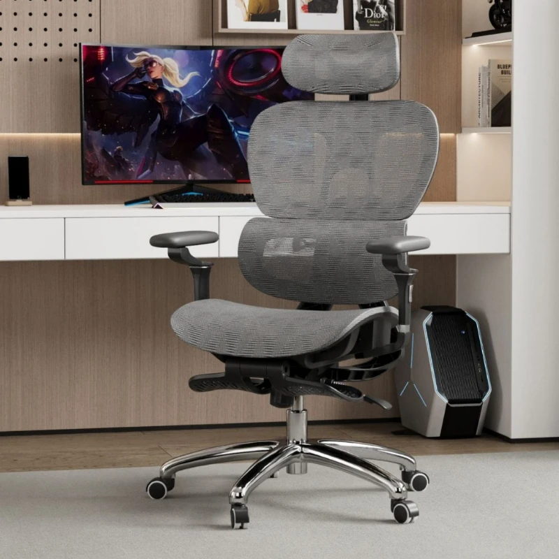 

Ergonomic Computer Chair Office Executive Desk Gaming Furniture Modern Mesh Swivel Rolling Adjustable Silla Ergonomica Black