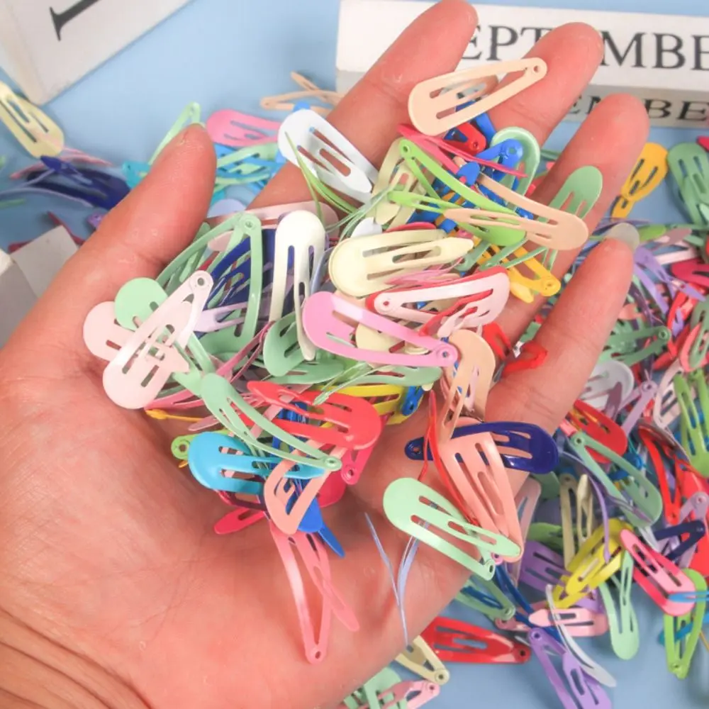 10Pcs/set Blyth Doll Accessories 1/6 1/12 OB11 Doll Hair Clips Mini 2CM Doll BB Clip Colorful Pet Hairpin Doll Accessories