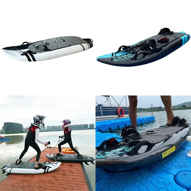 Electric Surfboard Carbon Fiber Electric Surfboard 55km/h Jet Power 60min Ride OEM/Wholesale