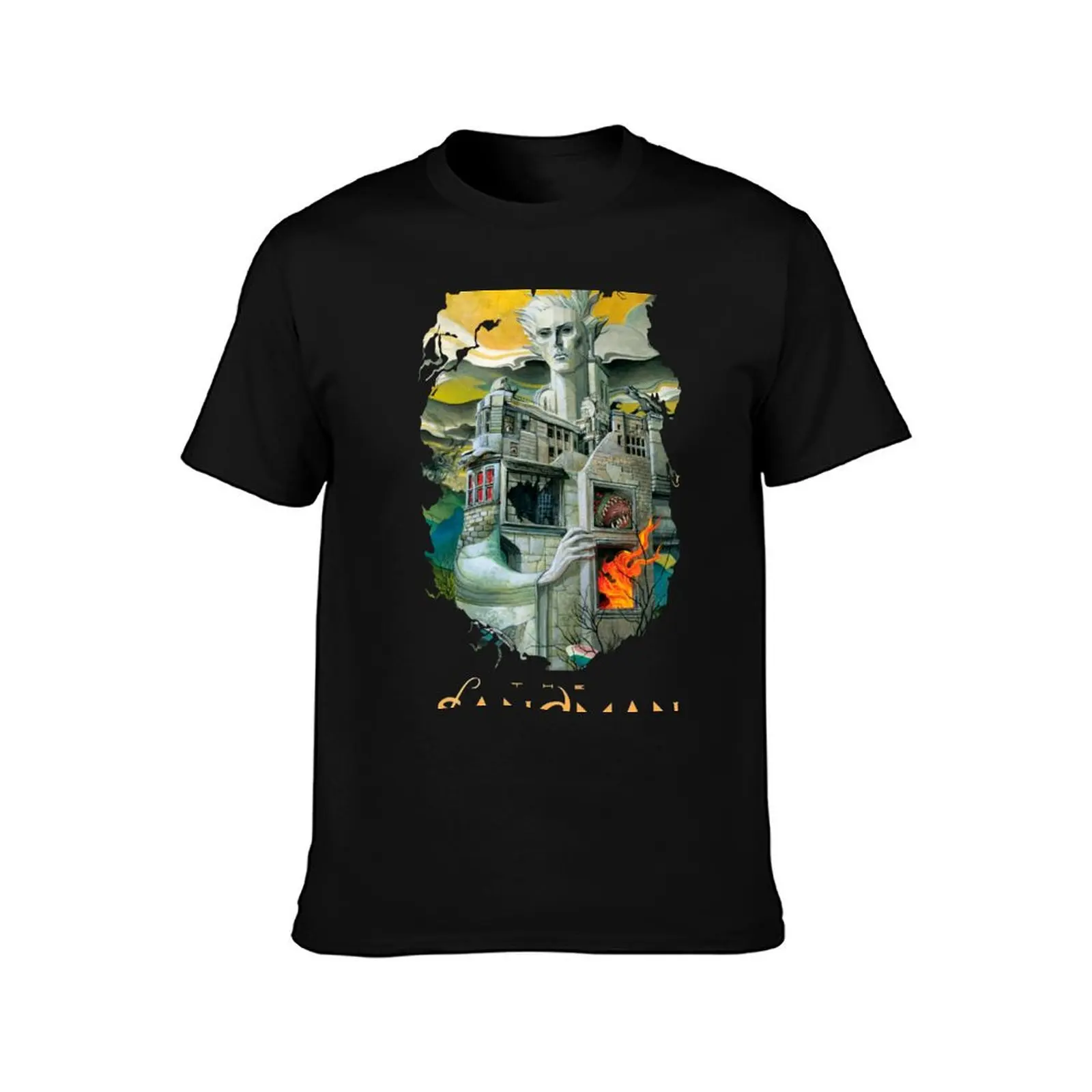 the Sandman house morpheus dream T-Shirt Basic Breathable Solid Color T-Shirt