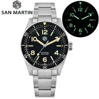 San Martin Limited Edition 39mm Retro 62mas Dive Watch 120 Clicks NH35 Automatic Mechanical Movement Watches Waterproof 200m