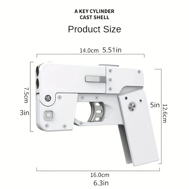 휴대폰 모양 접이식 소프트 총알 장난감, 노벨티 장난감, 성인 및 어린이, 창의적인 총알 총, 스포츠