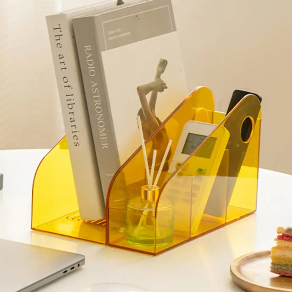 Convenient Compact Size Desktop Organizer Box Lightweight Multi-functional Book Pencil Sundries Storage Box Multipurpose