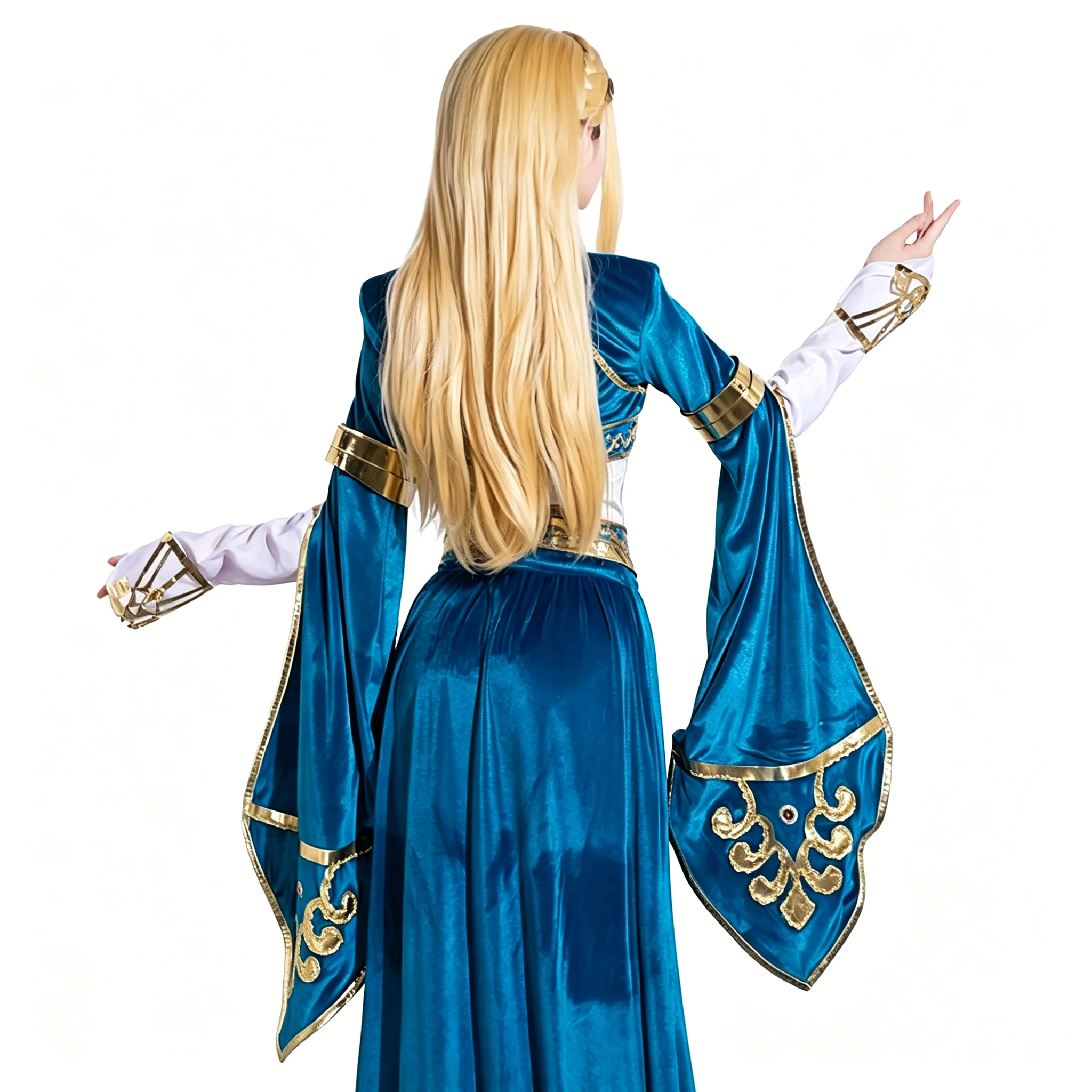 Şık Mavi Elbise Cosplay Kostüm - Zelda Party Games incelemesi ve fiyatı