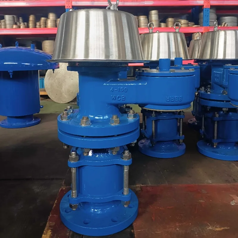 

All-weather stainless steel breathing valve with flame arrester