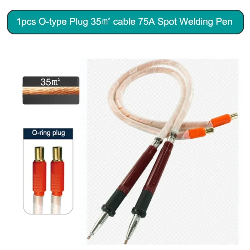 Imagem -05 - Glitter-spot Welding Pen Adequado para 75a Split Spot Machine Máquina Adequada 801d 811a 801h 25 35 50 Square