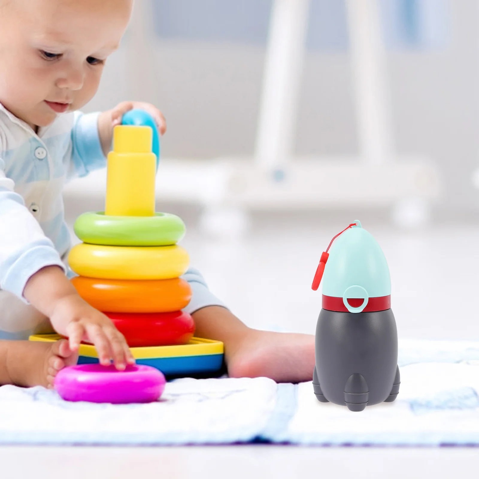 

Baby Portable Potty Toddler Urinal Toilet for Boys Girls Travel Car Use Lightweight Compact Design Leaf Proof Gift for Kids