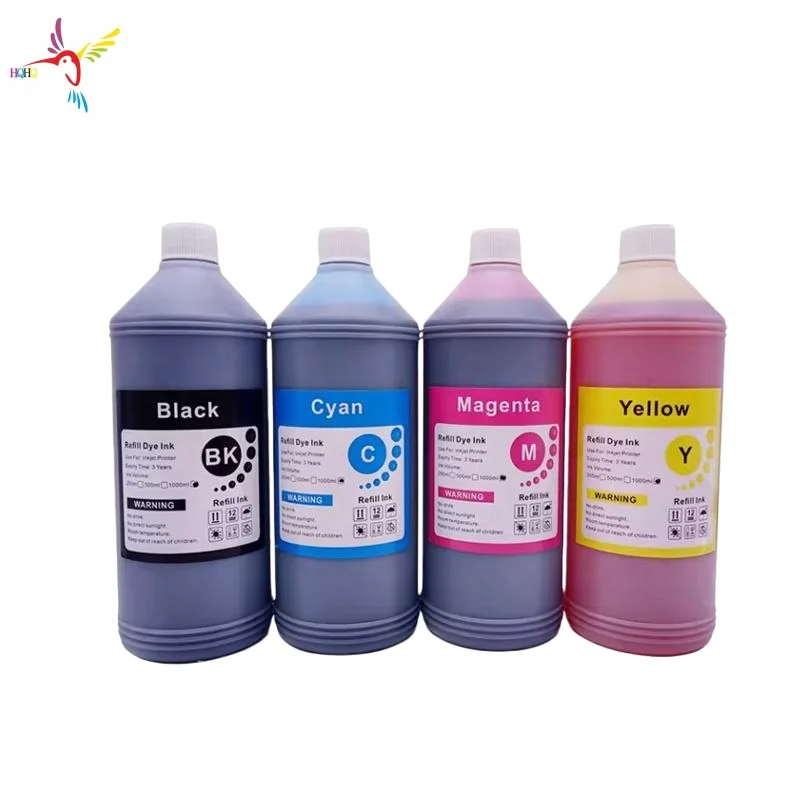 

1000ml Dye Ink for Epson Canon HP Brother Lexmark Dell Kodak Samsung Inkjet Printer