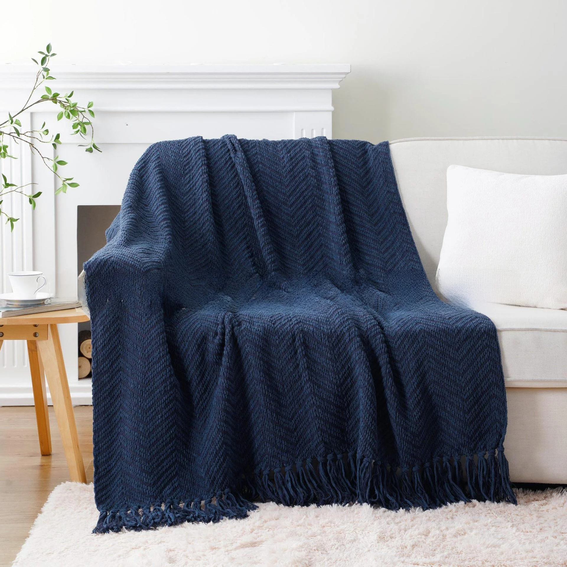 

Spring Autumn Sofa Blanket Office Nap Blanket Knitted Wool Cover Summer Air Conditioned Knitted Blanket Couch Cozy