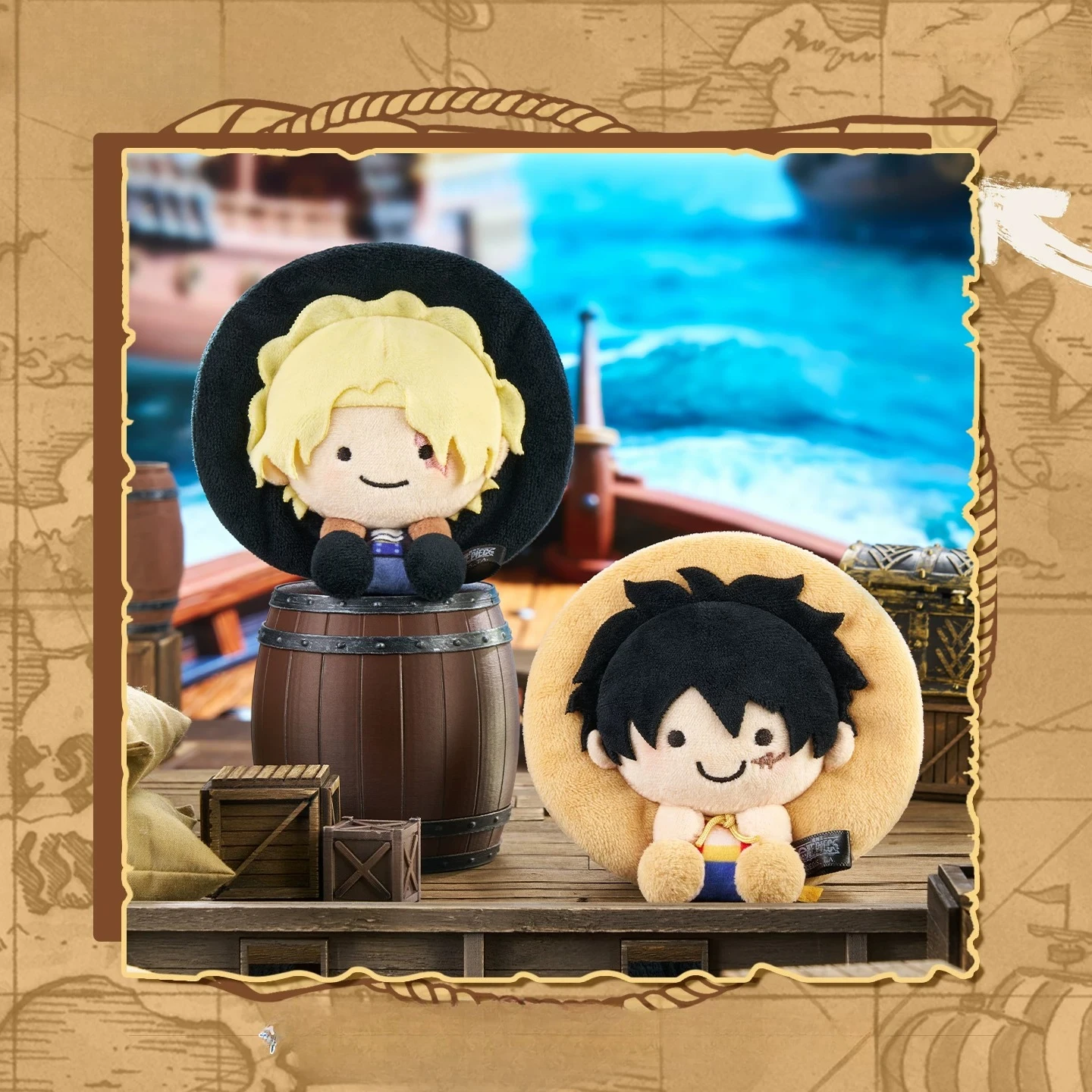 One Piece Straw Hat - One Piece Standard Series Hutförmiger Münzbeutel