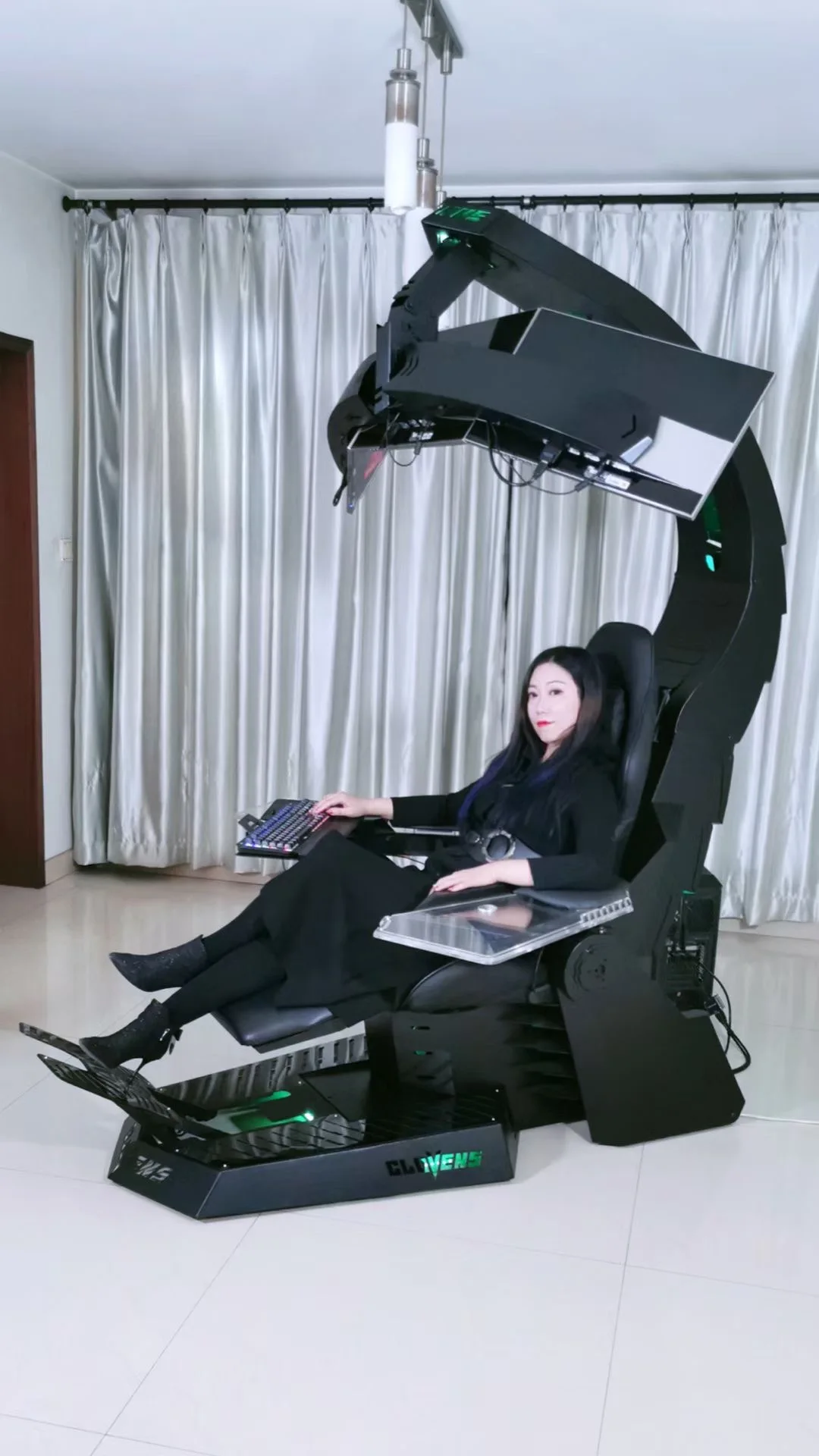Unicorn Cluvens Brand Scorpio - مراجعة Rgb Gaming Chair وسعره
