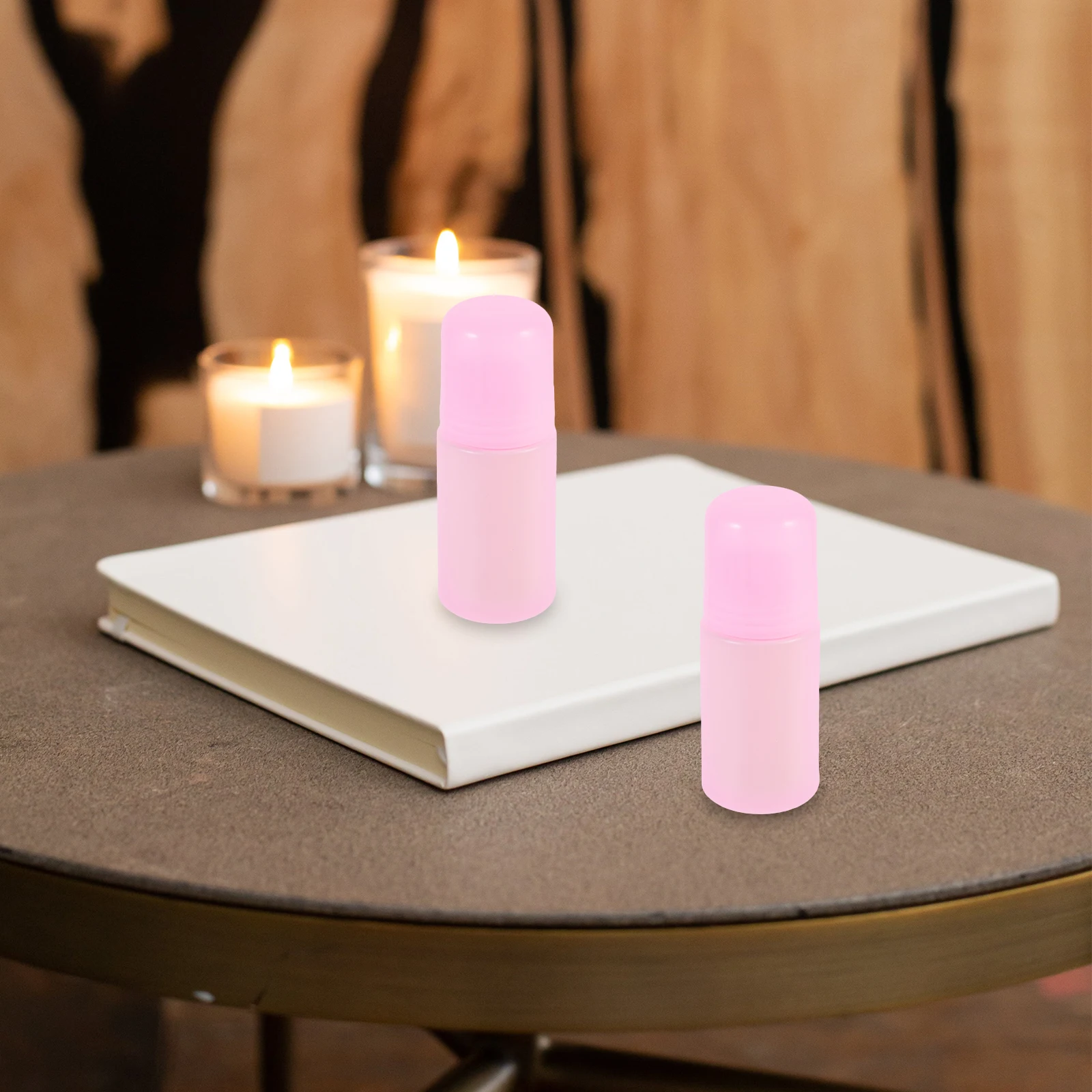 10 قطعة لفة الزيت العطري على زجاجات حاويات عطر فارغة قابلة لإعادة الاستخدام زجاجات دوارة صغيرة إعادة الملء قوارير سائلة بلاستيكية