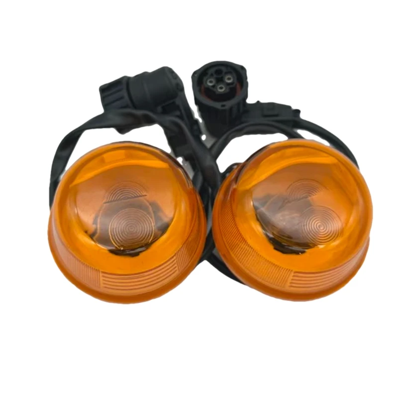 1Pair Wheel Brow Lights Cover For Mercedes Benz Axor Axor 2 Econic Atego For Benz truck 1829 Marker Lamp Case OEM:9418201021