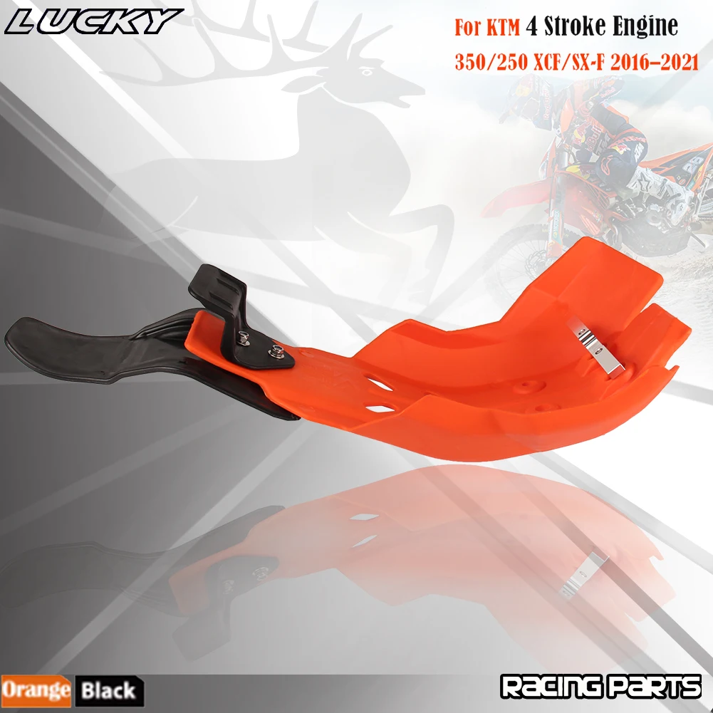 Quadro do motor da motocicleta protetor capa guarda placa skid para ktm xcf250 xcf350 sxf250 sxf350 xcf sxf 2016-2021 sujeira pit bike