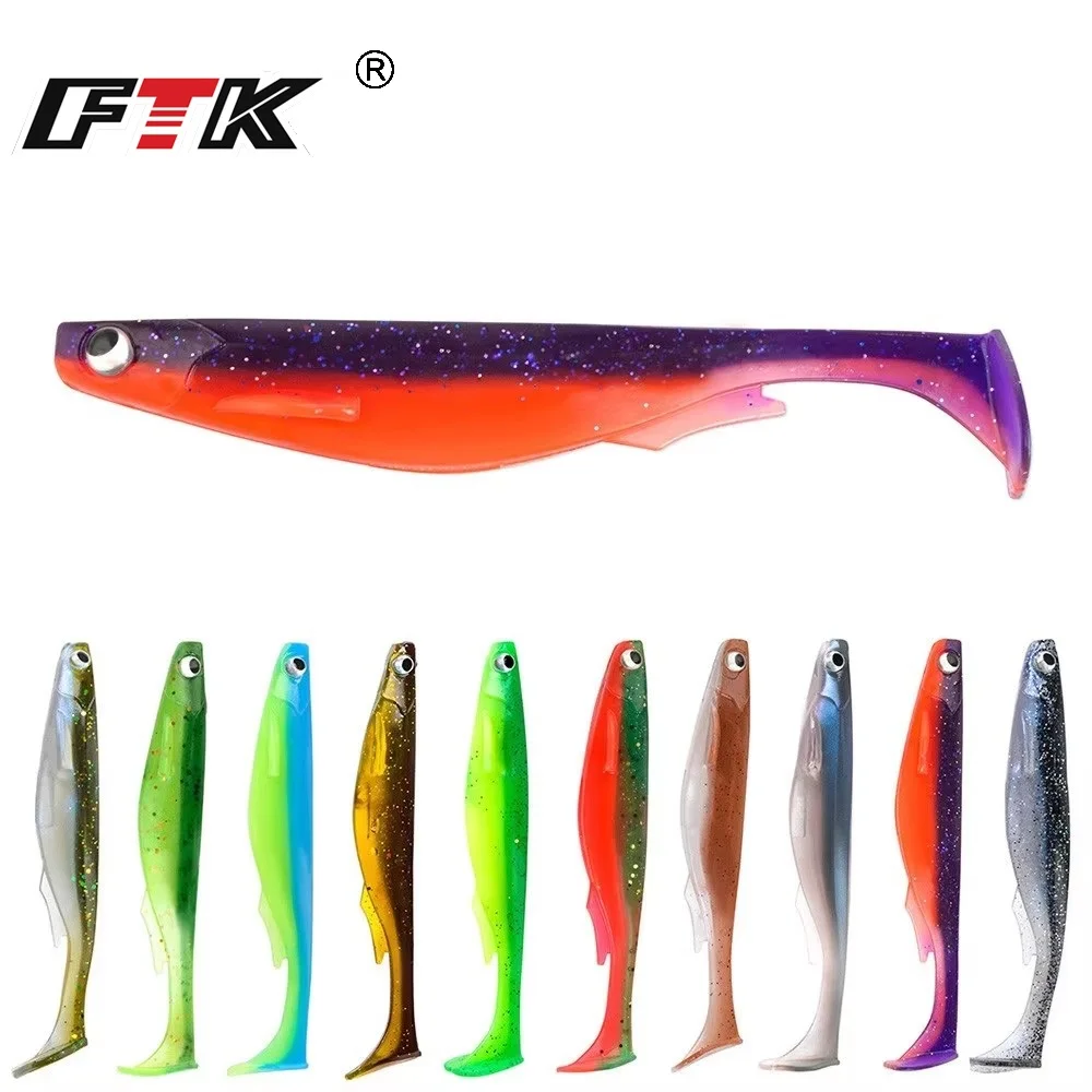 Ftk 5PCS Soft Fishi… - image