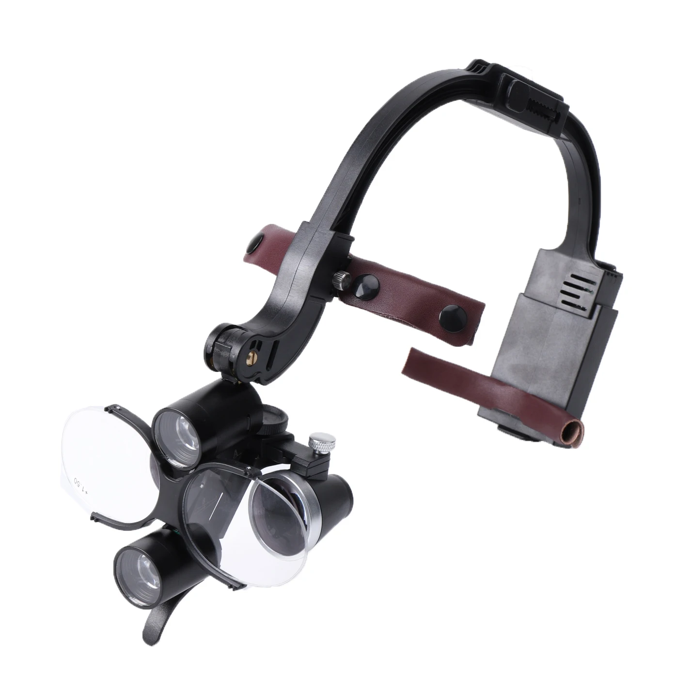 Surgical Headlight 3.5X 2.5X Surgical Loupes Dental Headlamp 5W LED Light Li Battery Head WareLamp Dentistry