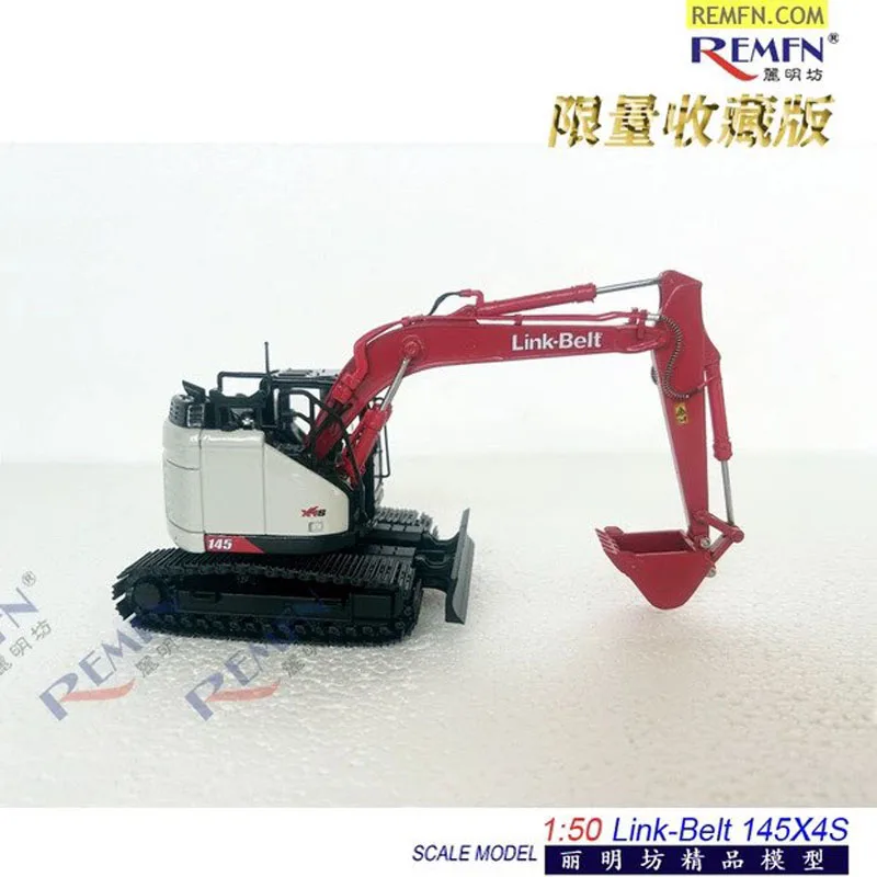 145X4S コンパクト掘削機 1:50 スケール ダイキャストモデル、男の子への誕生日プレゼント、シーンセットアップ 新品箱入り